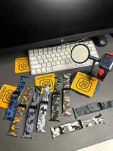 Camouflage magnetic silicone strap
